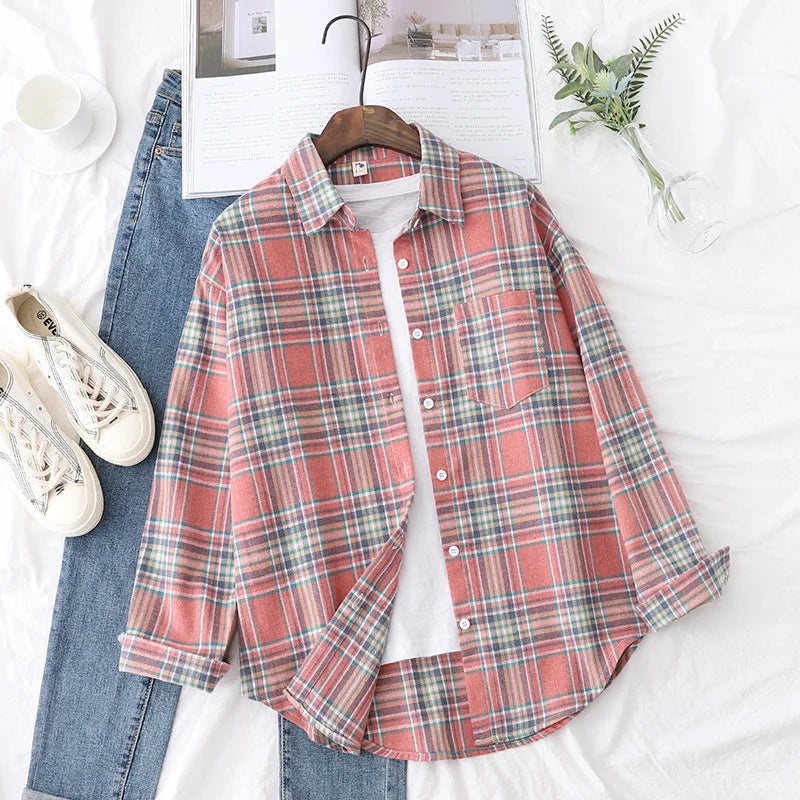 Women's Plaid Shirt