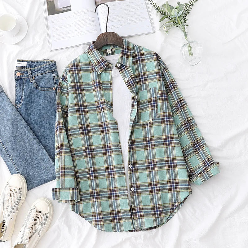 Women's Plaid Shirt