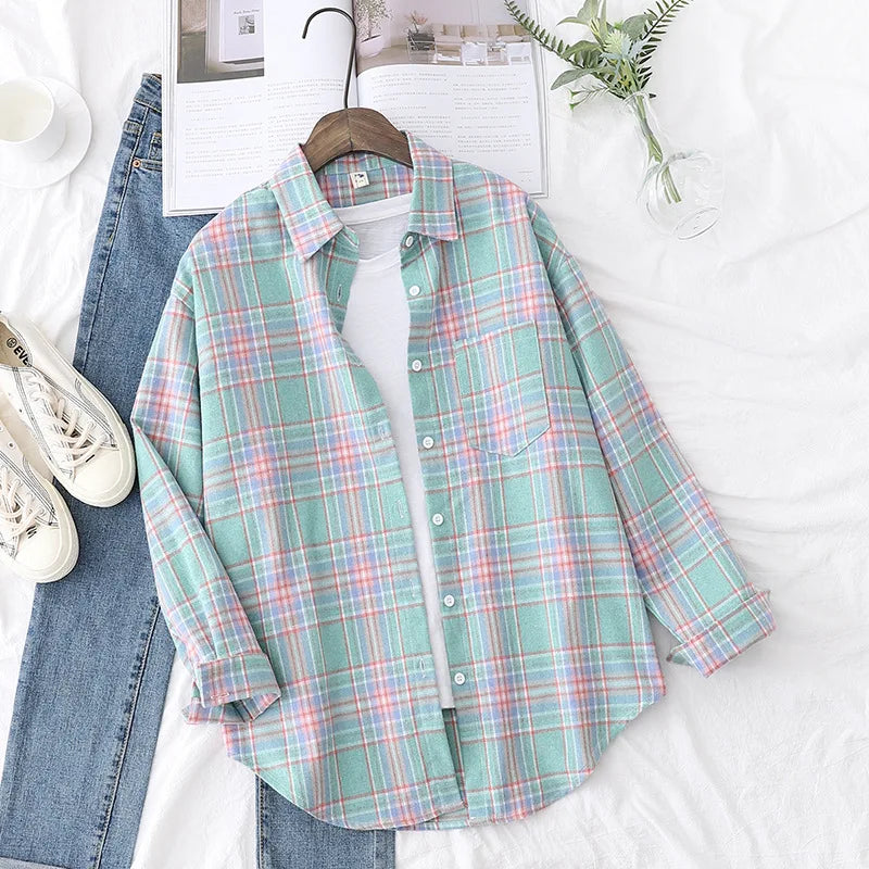 Women's Plaid Shirt