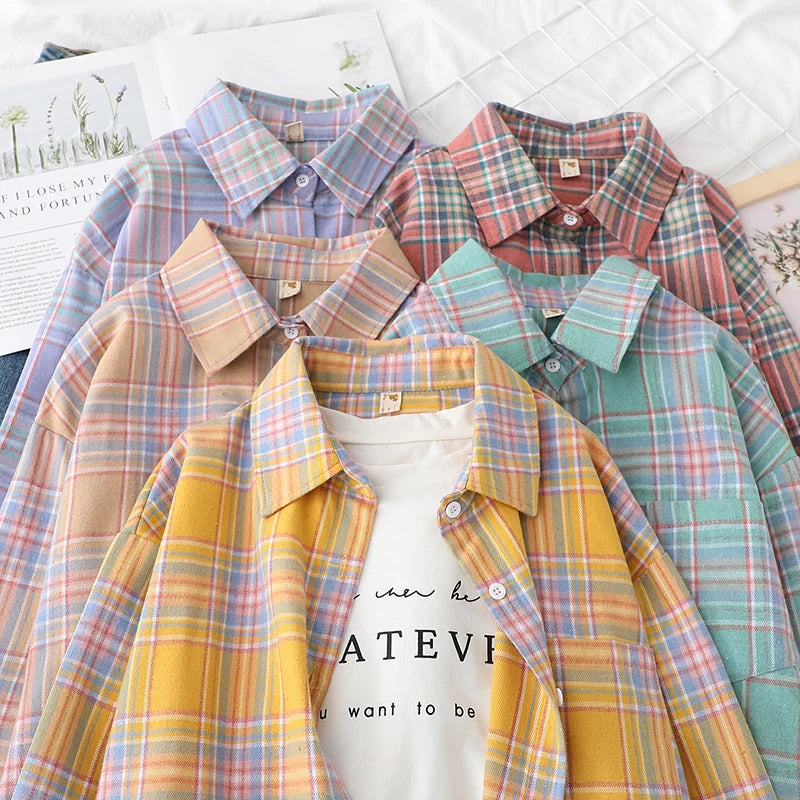 Women's Plaid Shirt