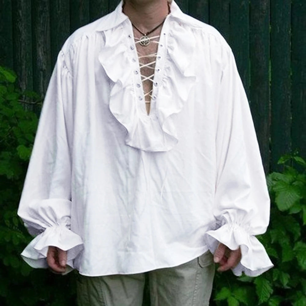 Men's Renaissance Ruffled Shirt