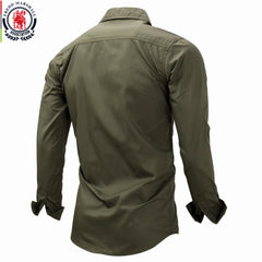 Men's Military Style Shirt