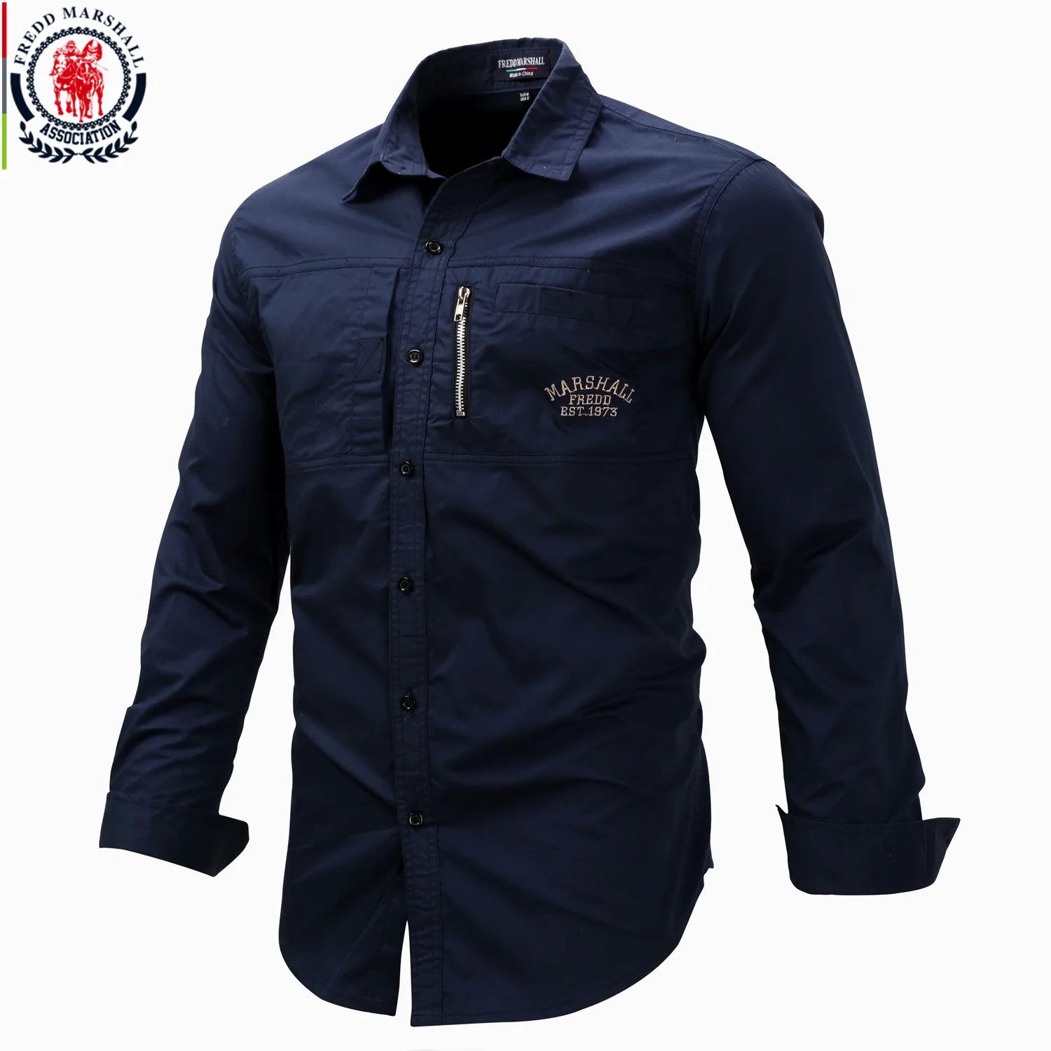 Men's Military Style Shirt