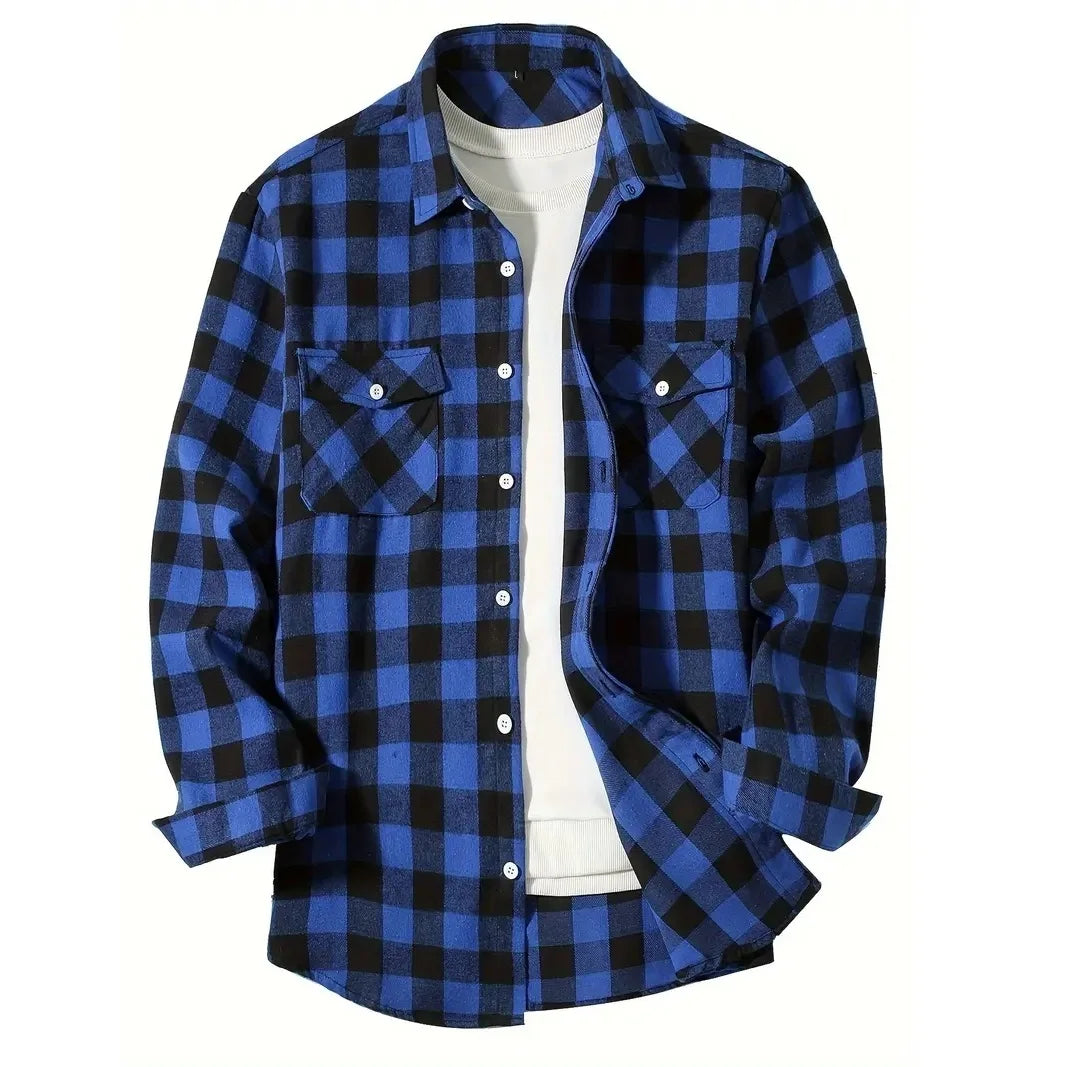 Men's Classic Plaid Flannel Shirt