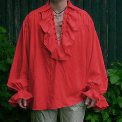 Men's Renaissance Ruffled Shirt