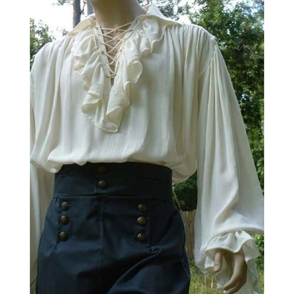 Men's Renaissance Ruffled Shirt