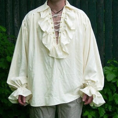 Men's Renaissance Ruffled Shirt