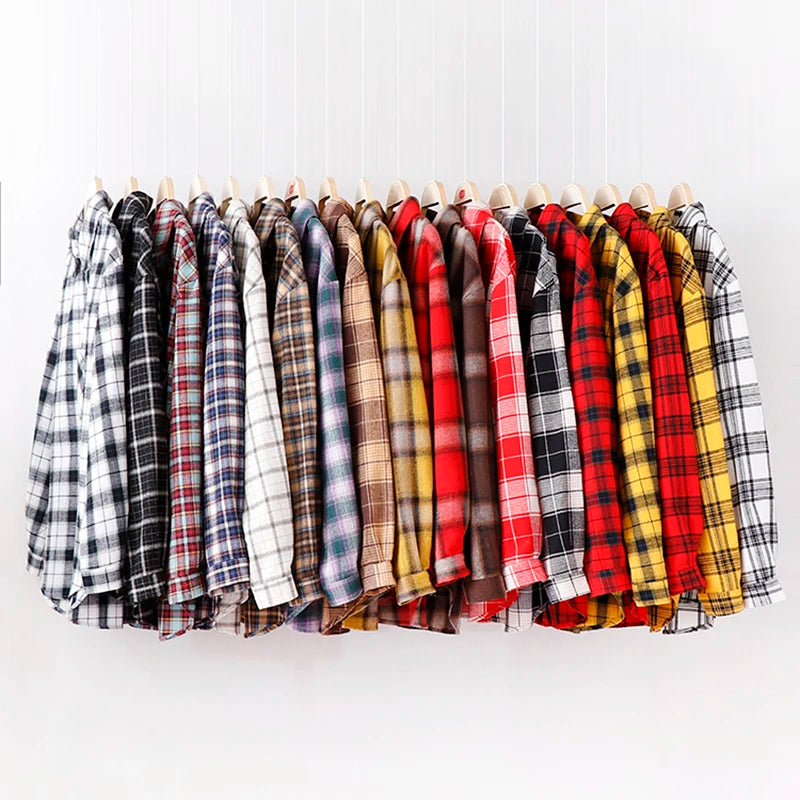 Women's Exquisite Flannel Plaid Shirt