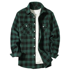 Men's Classic Plaid Flannel Shirt