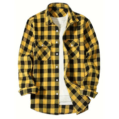 Men's Classic Plaid Flannel Shirt