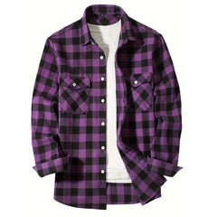 Men's Classic Plaid Flannel Shirt